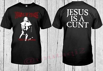 Cradlel Of Filth - Vestal Masterbation - Two Sided Printed T-Shirt